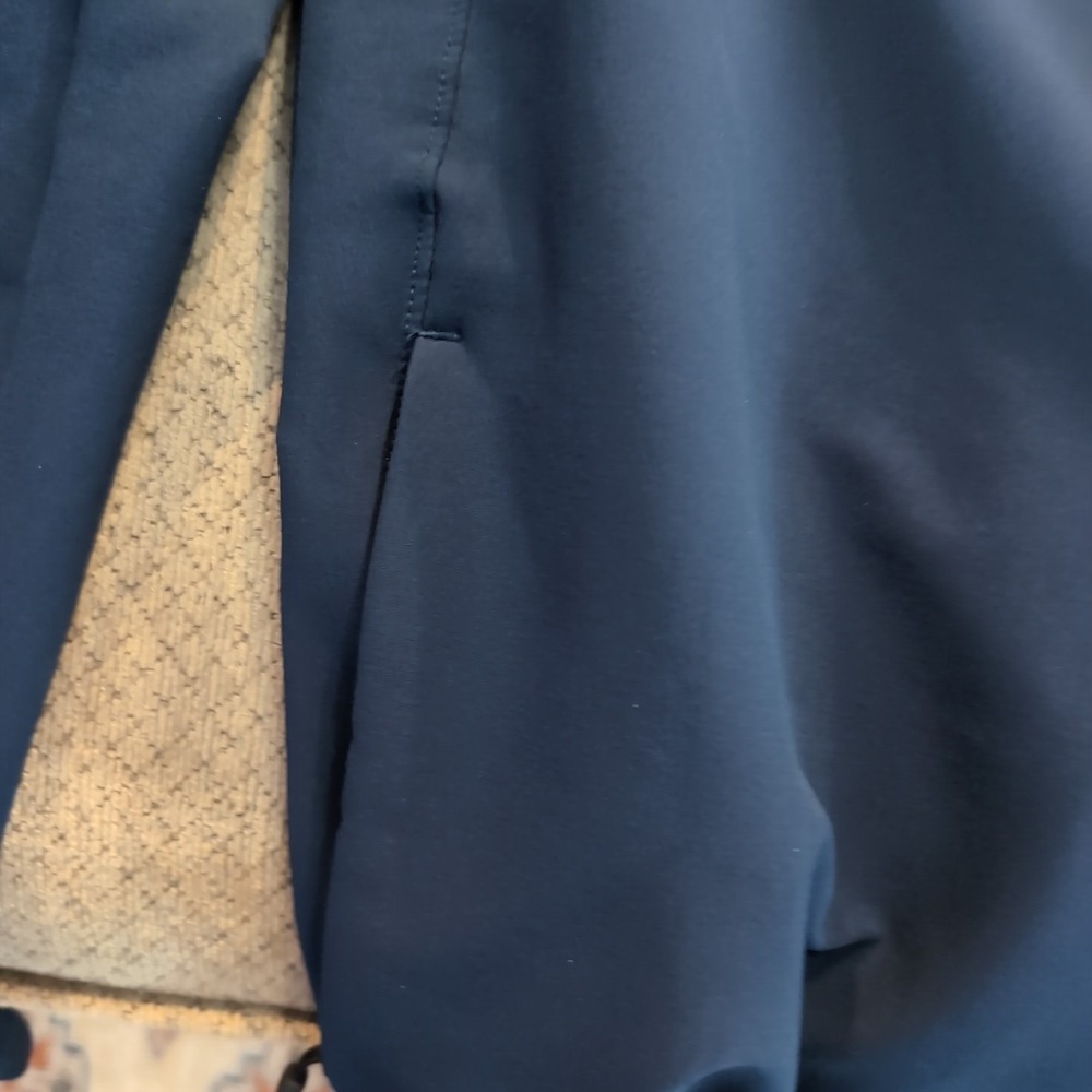 32 Degrees Heat Men's Size L Long Sleeve Navy Blue Pockets In & Out Plus One Zip - Picture 6 of 9